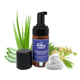   My Bulldog Sanitizer - Természetes szőrtisztító és kondicionáló hab teafa olajjal