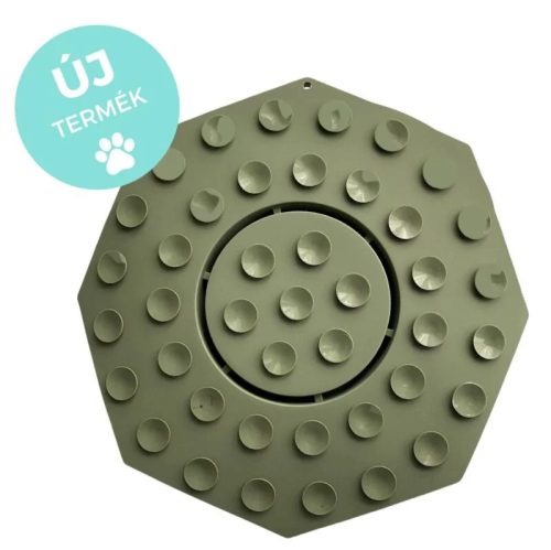 Slow Buddy MANDALA - habzsolásgátló tál - khaki , My Bulldog Shop
