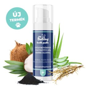   My Bulldog Tooth Paste - Gyógynövényes fogtisztító gél barna algával , My Bulldog Shop
