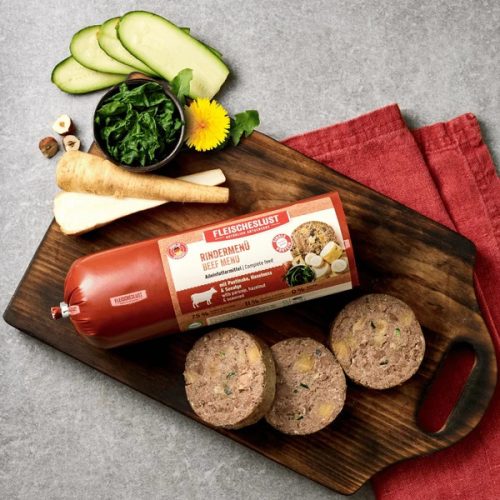 Marhamenü paszternákkal, mogyoróval és hínárral , 800g , Meatlove