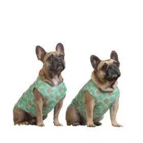   Hűtőpóló kutyáknak - Flamingó dzsungel , XL , Masha & Co