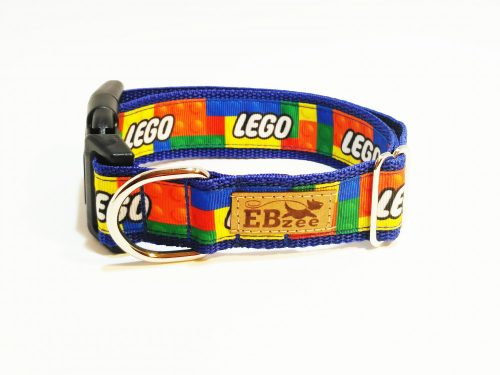 LEGO mintás nyakörv