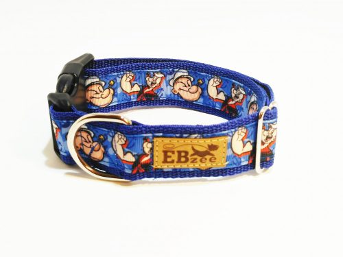 Popeye mintás nyakörv