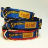 Superman mintás nyakörv