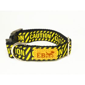 CAUTION mintás nyakörv 