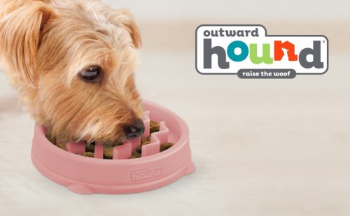 Evéslassító tál Fun Feeder pink S , Outward Hound
