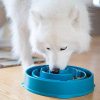Evéslassító tál Fun Feeder Türkiz M , Outward Hound