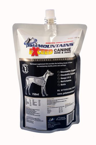 Exceed Bone & Joint - folyékony izületvédő sport és munkakutyáknak 750ml , PalaMOUNTAINS