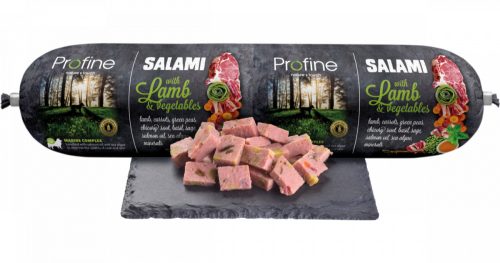 Párolt csirkés menü báránnyal és zöldséggel 800g , Profine