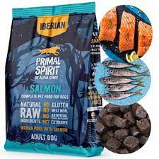 Primal Spirit Iberian Salmon 70% - SERTÉS+LAZAC száraztáp kutyáknak 12kg , Primal Spirit