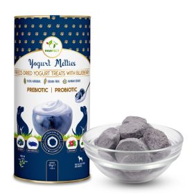   Funkcionális fagyasztva szárított jutalomfalat joghurt áfonyával , Pre-és probiotikum , Pawfect 