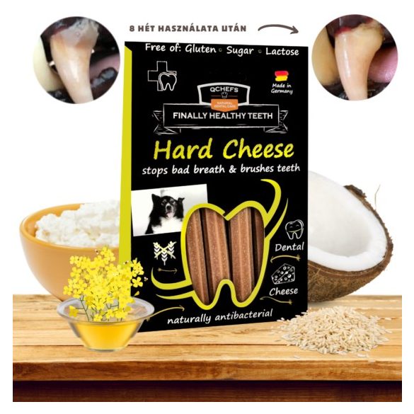 Hard Cheese - természetes fogtisztító rágcsa , Qchefs