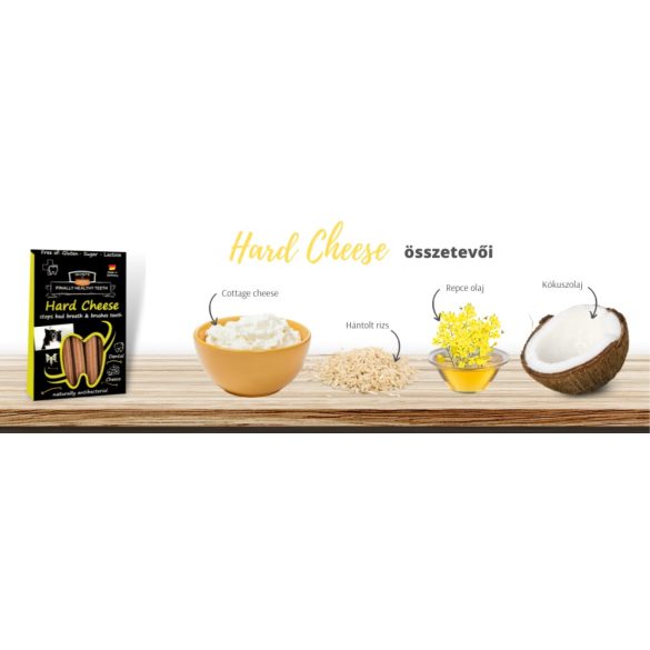 Hard Cheese - természetes fogtisztító rágcsa , Qchefs