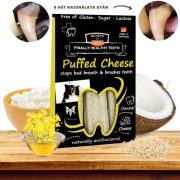 Puffed Cheese - természetes fogtisztító rágcsa , Qchefs