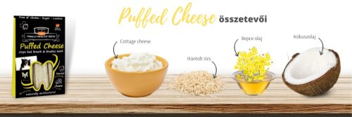 Puffed Cheese - természetes fogtisztító rágcsa , Qchefs