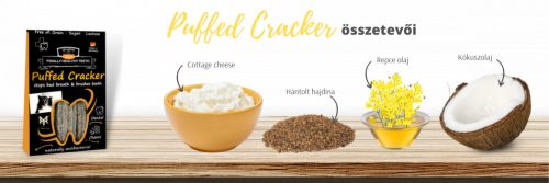 Puffed Cracker - természetes fogtisztító rágcsa , Qchefs