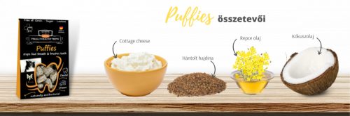 Puffies - természetes fogtisztító jutalomfalat , Qchefs