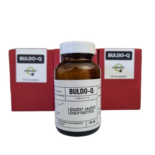 Buldo-Q légzésjavító tabletta 100db , Quebeck
