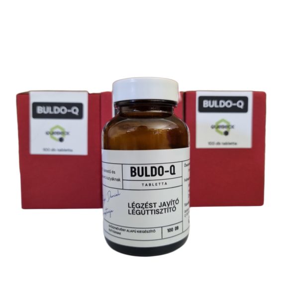 Buldo-Q légzésjavító tabletta 300db , Quebeck