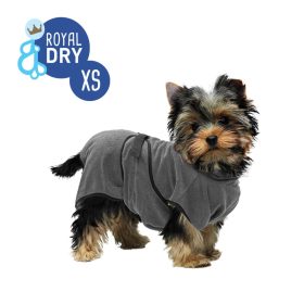 Szárító köpeny kutyáknak , XS , Royal Dry