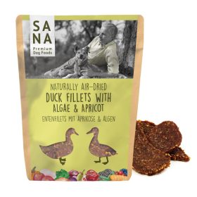 Kacsahús filé sárgabarackkal és algával 100g , Sanadog