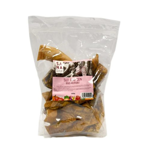 Marhafejbőr szárított rágcsa , 250g , SanaDog