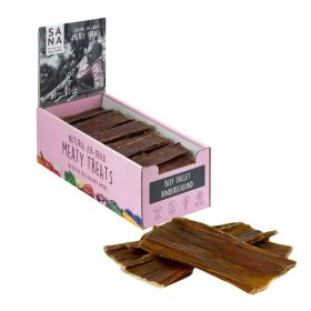   Marha nyelőcső lapok szárított rágcsa ( db-ra kapható ), Sana Dog