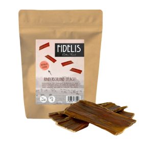 Marha nyelőcső lapok szárított rágcsa , 1kg , Fidelis