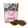 Marha nyelőcső lapok szárított rágcsa , 1250g , Sana Dog