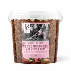   Tréning snack mini - KACSA sárgabarackkal és algával 1kg , Sana Dog