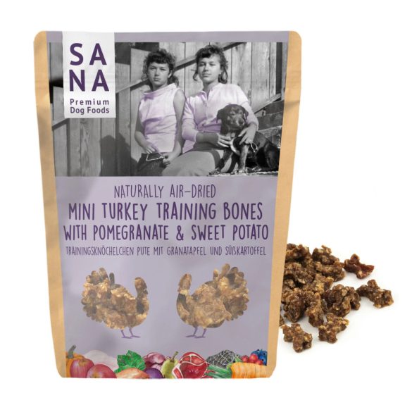 Tréning snack mini - Pulyka gránátalmával és édesburgonyával 100g , Sana Dog