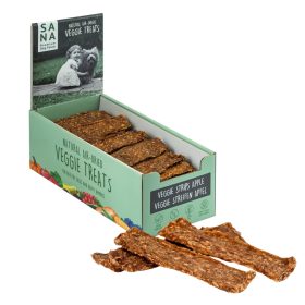 Szárított cukkini rágócsík, darabra kapható , Sana Dog