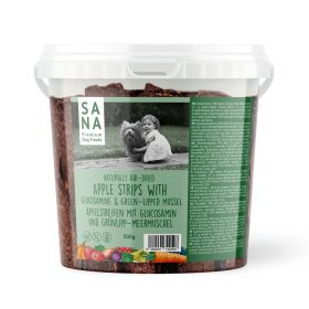   Szárított Alma zöldkagylóval és glükozaminnal 500g , Sana Dog