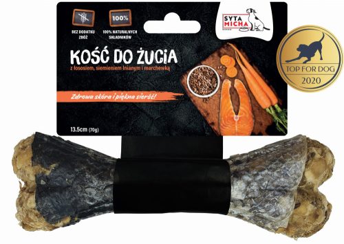 Rágócsont - lazaccal és lenmaggal , Syta Micha