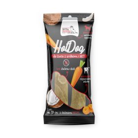   Hot-dog rágócsont - Nyúl répával, kókusszal - 2db , Syta Micha