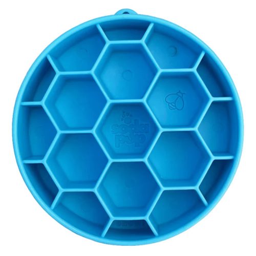 Habzsolásgátló tál  HONEYCOMB - kék , SodaPup