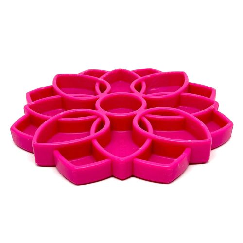 Habzsolásgátló tál  mandala ,  LILA , SodaPup