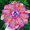 Habzsolásgátló tál  mandala ,  PINK , SodaPup