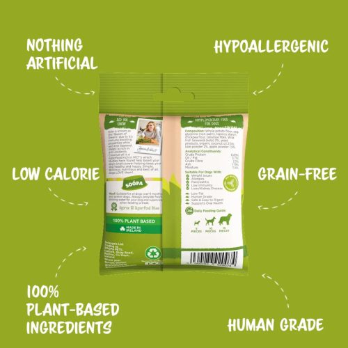 Hipoallergén jutalomfalat - alma fodroskellel , Soopa