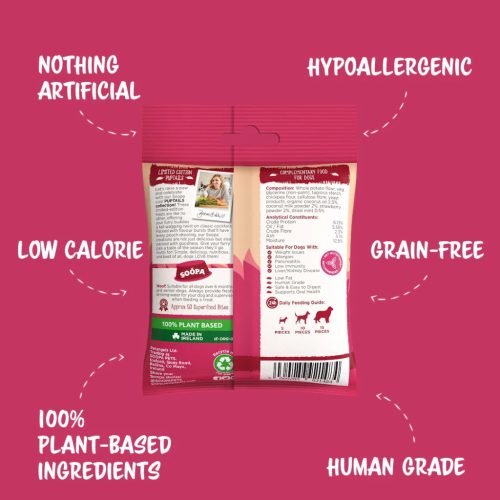 Hipoallergén jutalomfalat - Eper mentával , Soopa