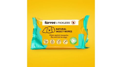 Nedves törlőkendő - természetes bolha, kullancs, szúnyog riasztó , Tickless