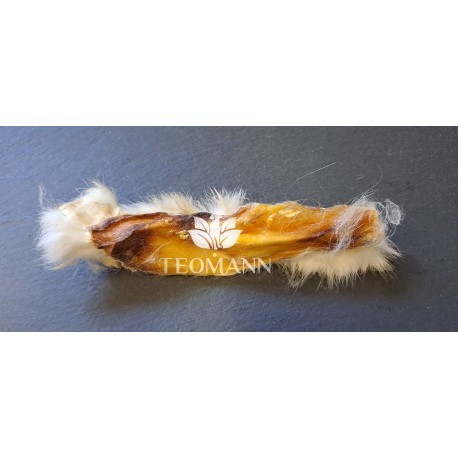 Nyúlbőr szőrős , szárított , Teomann