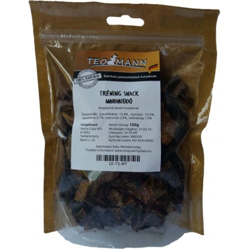 Tréning Snack Marhatüdő , Teomann 
