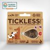 Vegyszermentes ultrahangos kullancs és bolha riasztó kutyáknak , BARNA , Tickless ECO-Pet