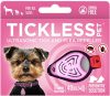 Vegyszermentes ultrahangos kullancs és bolha riasztó kutyáknak , Tickless , Pink