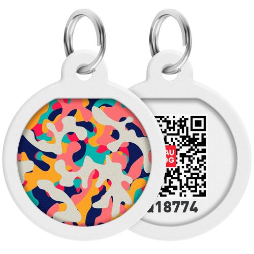 ID Smart biléta nyakörvre - Multicolor