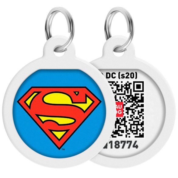 ID Smart biléta nyakörvre - Superman
