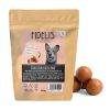 Pupsicle SZETT - extra erős tölthető interaktív játék MARHA jutalomfalattal  , L , fekete , Woof