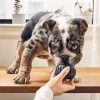 Pupsicle SZETT - extra erős tölthető interaktív játék jutalomfalat készítő formával , S , fekete , Woof