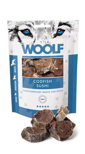 Tőkehal sushi 100g , Woolf